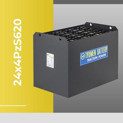 Тяговая свинцово-кислотная аккумуляторная батарея 24х4PzS620 для электропогрузчика